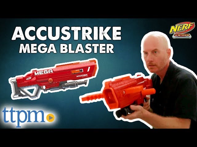 n-Strike Mega Thunderhawk - Accustrike Blaster [Review] Hasbro - YouTube