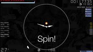 Happy song osu! with osu trainer (1.25x speed)