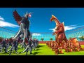 Growing Gigan 2019 VS Titanosaurus Kaiju Monster War | Who will Win?