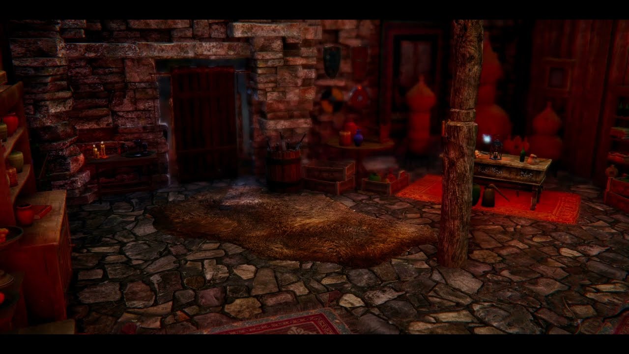 Factory Scene Preview - "Witcher Tavern" (Ciri)