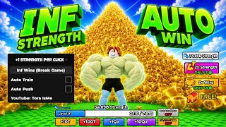 [💪INF] +1 Strength Per Click Script - INFINITE WINS, FAST AUTO TRAIN