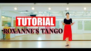 [토요강사동호회] Roxanne's Tango LineDance | easy Intermediate | 록산느탱고라인댄스 설명영상 | champlinedance |