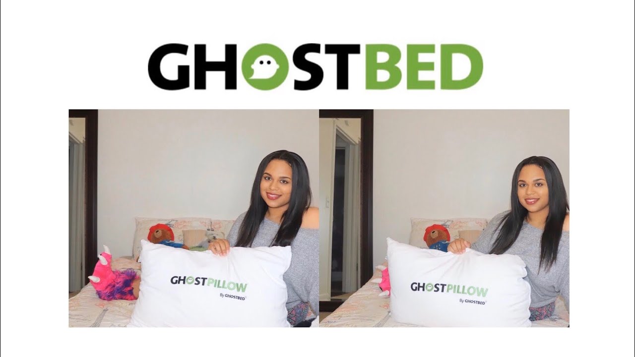 GHOSTBEDS FAUX DOWN PILLOW REVIEW JASMOFF YouTube