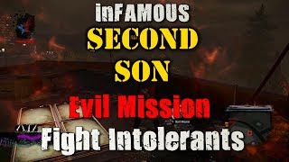 inFAMOUS Second Son Walkthrough | Fight Intolerants (Evil Mission) screenshot 2