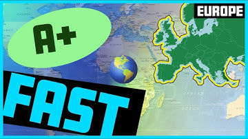 How to memorize every country in Europe