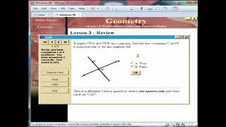 Compton's Learning: Geometry Chapter 4 Review