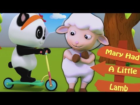 mary punya domba kecil | musik sajak | puisi bayi | Rhymes For Kids | Mary Had A Little Lamb Song