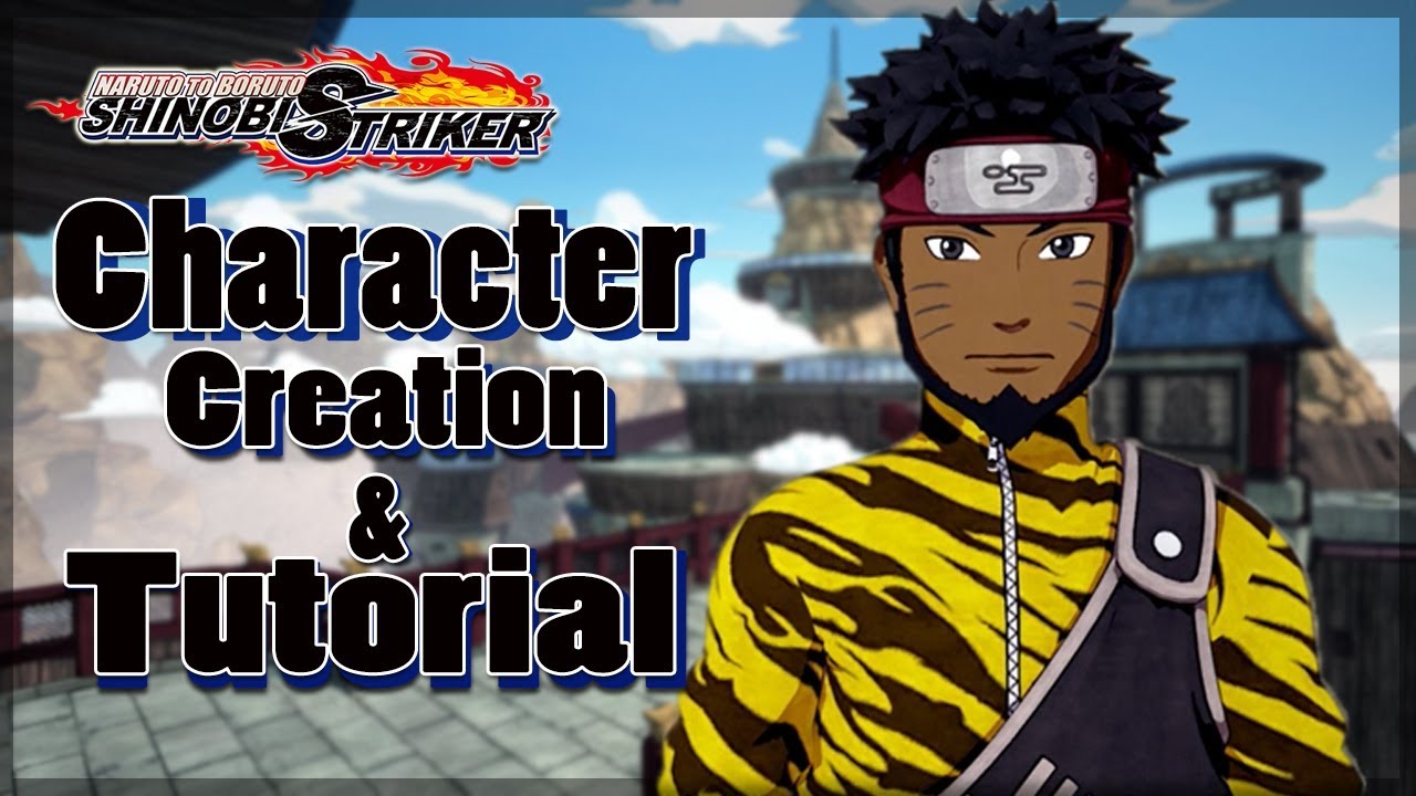 Character Creation Tutorial Naruto To Boruto Shinobi Striker OPEN BETA 2 GAMEPLAY YouTube