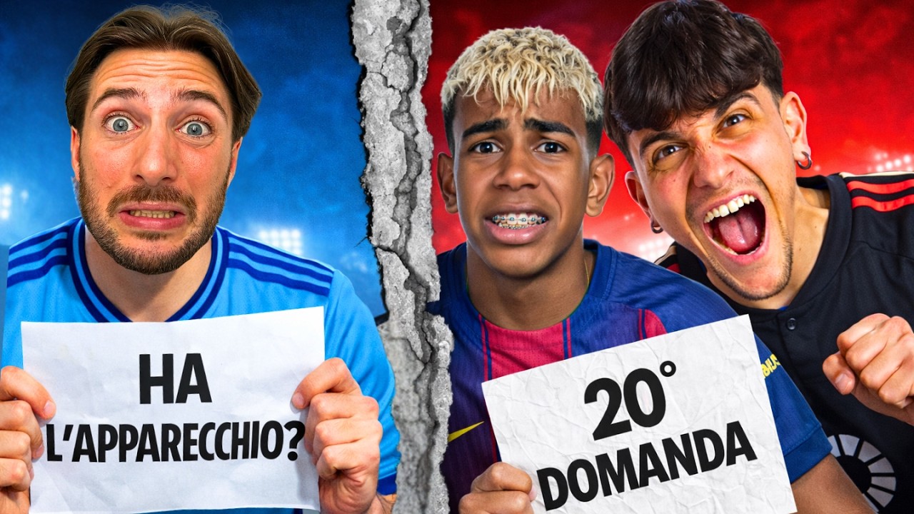 ⚽️ INDOVINA il GIOCATORE in 20 DOMANDE! UNA SFIDA EPICA! 😱🏆