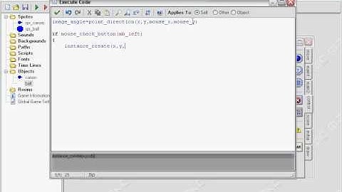 Tuto GameMaker - image_angle + tir