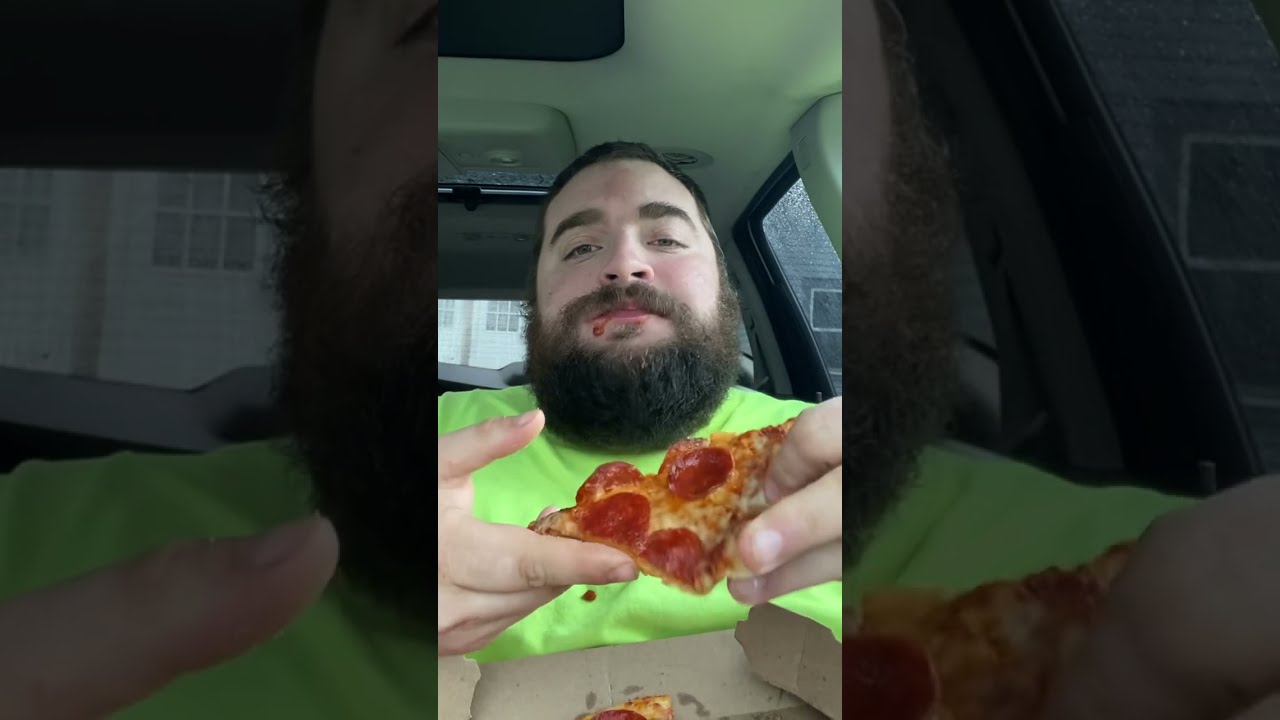 Dominoes New York Style Pizza Gone In Under 3 Mins Challenge - YouTube
