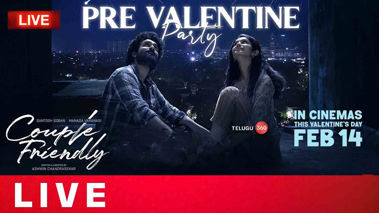 Live : Couple Friendly Pre Valentine Party | Santosh Soban | Manasa Varanasi