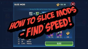 How to determine which mods to slice / SWGOH  Star Wars Galaxy of Heroes