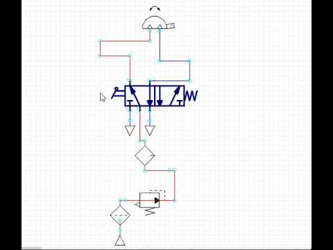3.1-Pneumatics- Simulation of rotary actuator