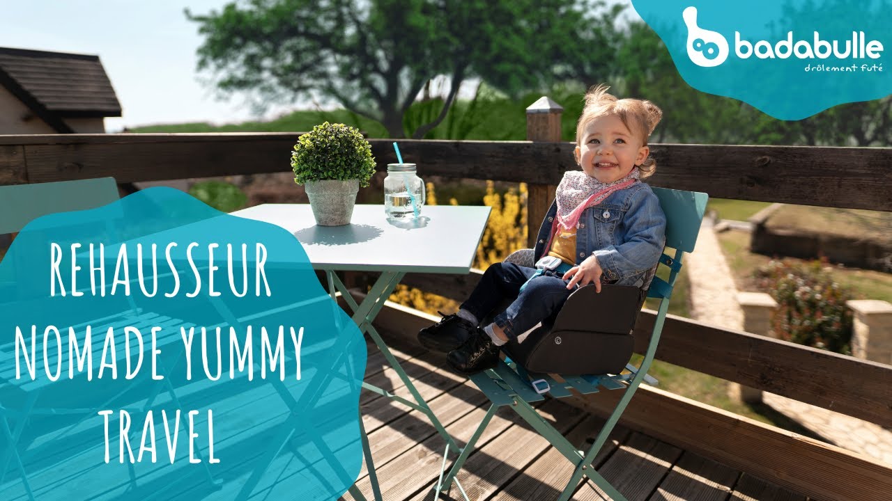 Réhausseur Yummy nomade 2 en 1 BADABULLE, Vente en ligne de Rehausseur