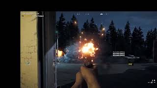 Playing Farcry 5. Episode 4: Raiding some peggies at night