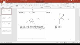 Solving a Truss Structure Linear Algebra Problem in MATLAB (1/2)