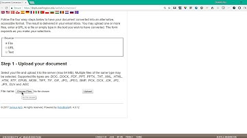 Free Online Conversion Tool: SensusAccess