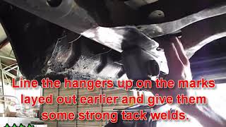 Sky's Offroad Design Toyota Chevy 63" Rear Spring Swap with Missing Link Shackles Install Profile