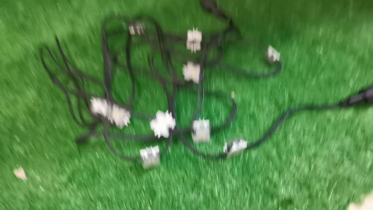 Flash block string lights - YouTube