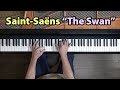 Saint-Saëns: "The Swan" Paul Barton, FEURICH 218 piano