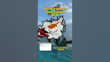 Most liked comment deletes a country|| Day 42|| Only 7 countries left 👀