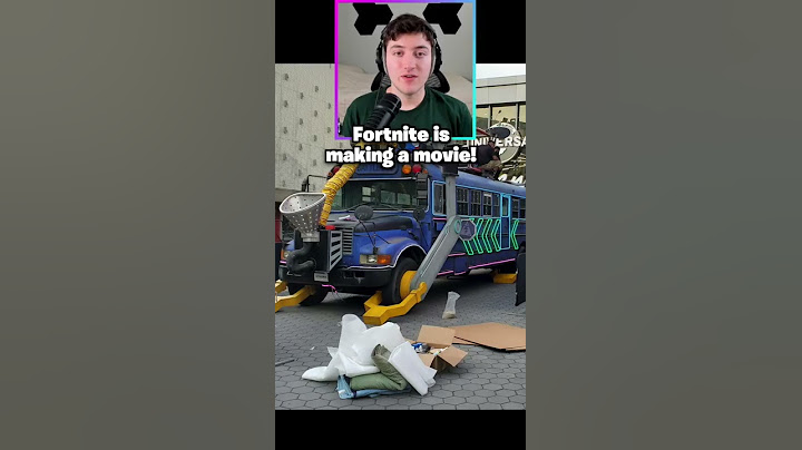 Fortnite is making a MOVIE!