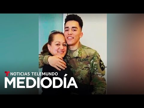 Madre de soldado que va rumbo a Ucrania relata su angustia | Noticias Telemundo