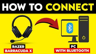 How To Connect Razer Barracuda X To PC With Bluetooth (Pair Razer Barracuda X To PC With Bluetooth)