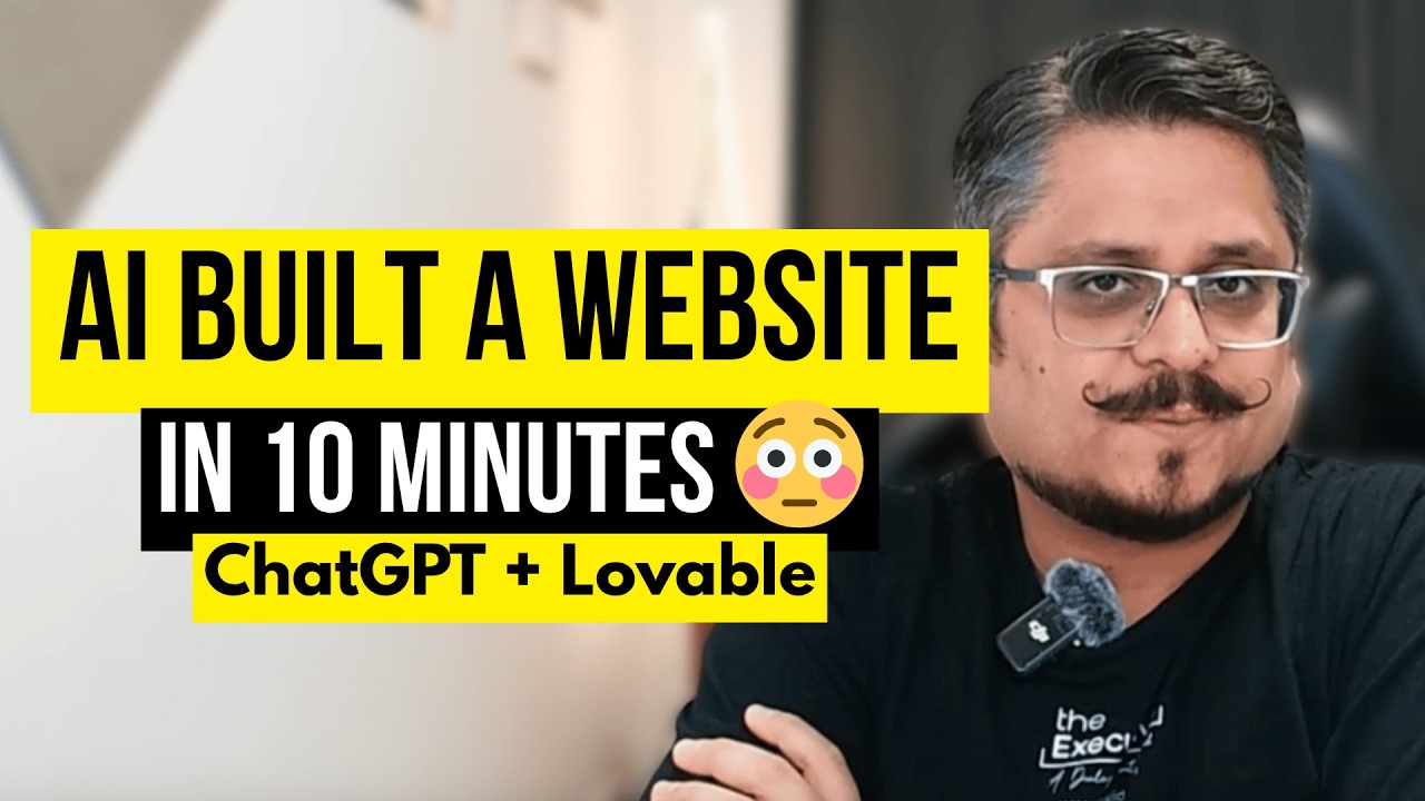 How To Make a Website for Your Business in 2025 Fast using Lovable AI ...