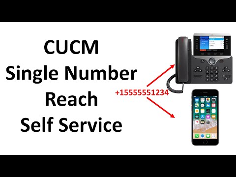 End User Single Number Reach Self Service Configuration