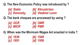 economics mcq for competitive exams | economics gk economics | PART -4