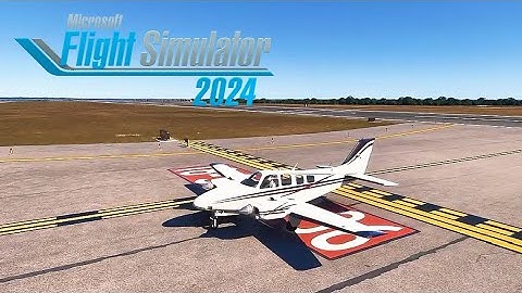 ILS Approach Practice at St. Pete–Clearwater (KPIE) | Black Square Beechcraft Baron | MSFS 2024