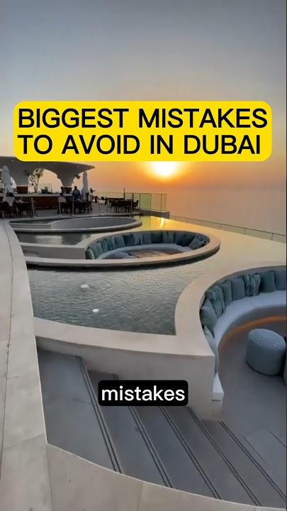 Dubai Travel Tips: Top 3 Mistakes You MUST Avoid! #dubaitravel #traveltips