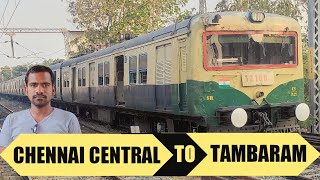 Chennai central to tambaram local train travel😊santali vlog//shyam hembram//new video. screenshot 5