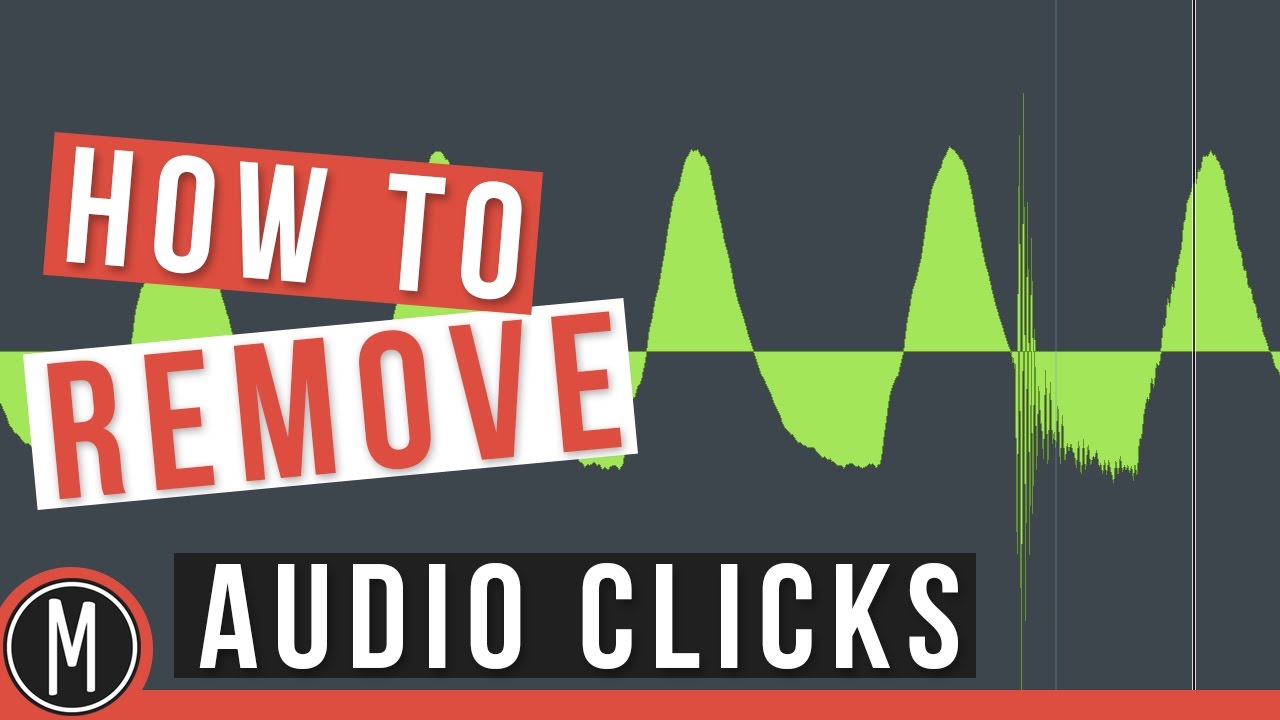 remove pops and clicks from audio