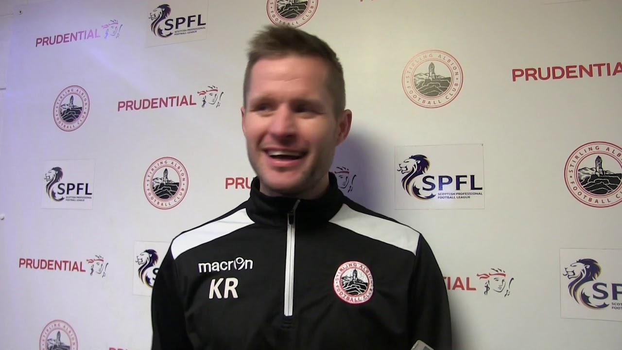 Kevin Rutkiewicz After-Interview Vs Berwick Rangers 23/03/19 - YouTube