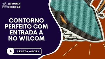 Fazendo um Contorno PERFEITO com Entrada A no Wilcom