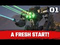 The early game madness is on  mechwarrior 5 mercenaries modded  yaml  solaris showdown 1