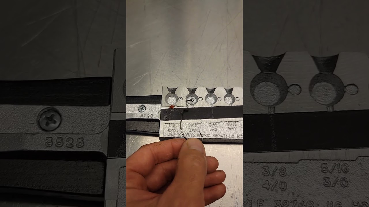 Custom 1/2oz Freestyle Do-it mold jig with 2/0 Custom Ned Hook!