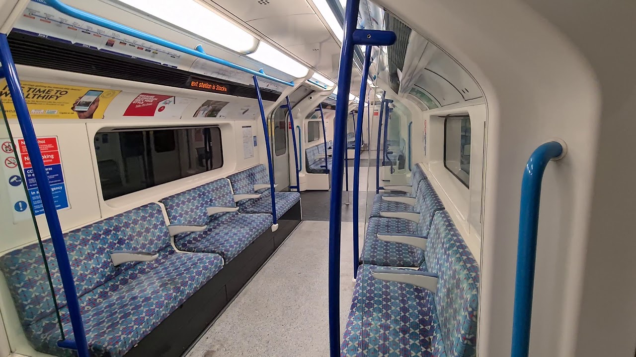 Victoria Line 2009TS 11028 From Brixton To Stockwell