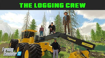 We Are Clearing This Swamp Fast - Logging Crew 98 - Farming Simulator 2022 - FDR Logging