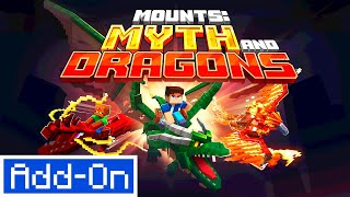 Mounts Myth And Dragons | Minecraft Marketplace Addon | Showcase