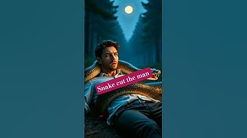Deadly Snake Attack! 🐍⚠️ Man Bitten in Shocking #AIWildlife #DangerousMoment #AnimalVsHuman