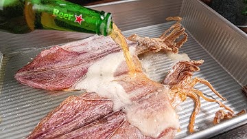 Thử đổ thứ này vào khô mực và cái kết bất ngờ ! Dried squid recipe