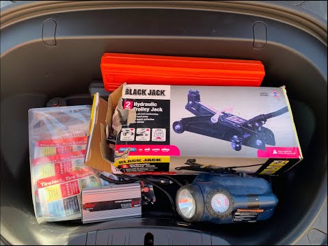 Tesla Model 3 Flat Tire Essential Kit
