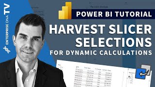 harvesting a slicer selection within a dax measure for dynamic calculations
