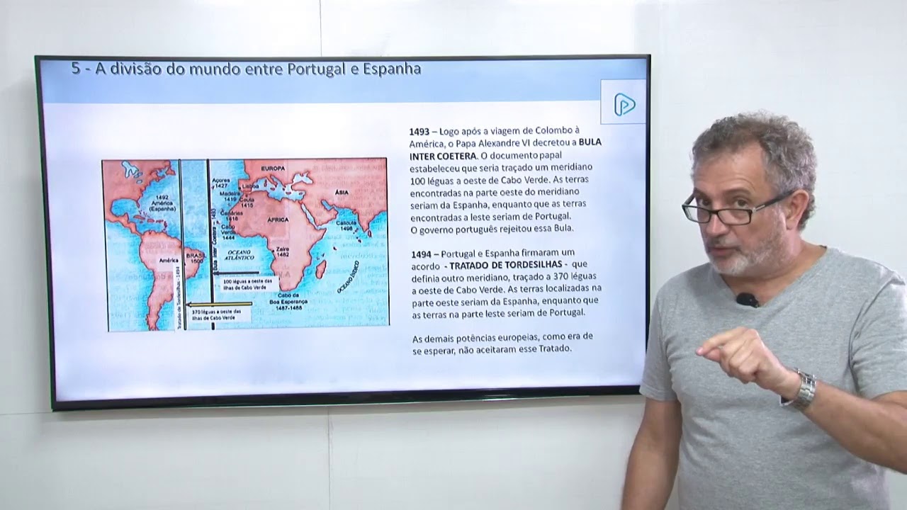 História - Prof. Newton - A Expansão Marítima e Comercial Europeia - Séculos XV e XVI