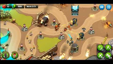 Alien Creeps TD : Class F Rogue : Easy Mode | win Cache of Rewards