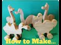 How to make wooden toy pushalong animals free plans